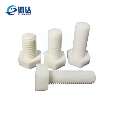 China PP.PE.ABS.PA6.PA66 high quality pp plastic fastener screw and nuts for toy parts for sale