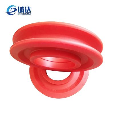 China Customized Nylon Hardware Roller Nylon Sliding Plastic Pulley for sale