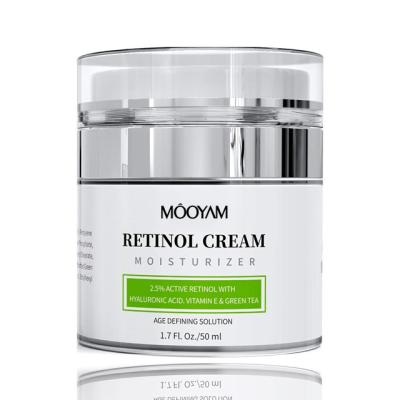 China Dark Circles High Quality Private Label Natural Organic Skin Care Whitening Moisturizing Retinol Anti Aging Face Cream for sale