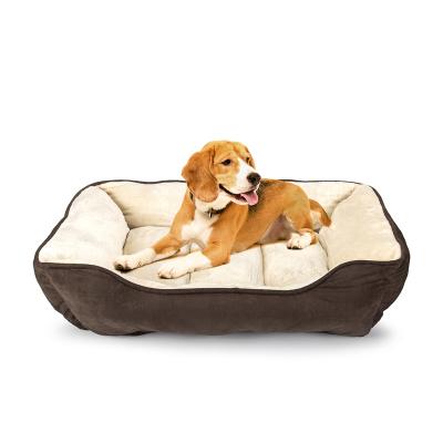 China Wholesale Removable Washable Fluffy Multifunctional Movable Mattress Cushion Cover Luxury Dog Cat Pet Bed for sale