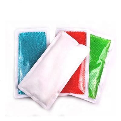 China Cold Insulation PVC And Nylon Material Gel Beads Ice Pack For Acute Injuries for sale