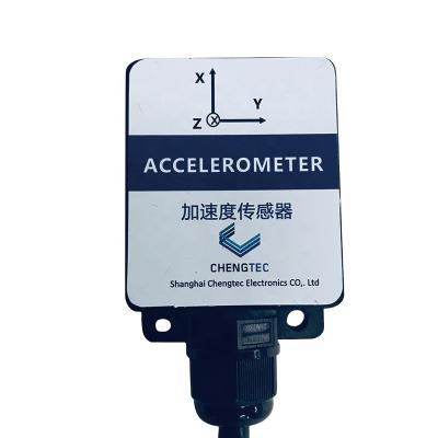 China Impact Shock Condition Monitoring Test Electronic Compass Digital Accelerometer Wireless ACC345 Vibration Sensor Output +/-16g RS485/232/TTL for sale