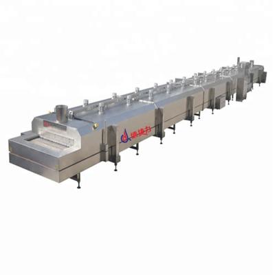 China food & Beverage factory shrimp iqf freezing tunnel nitrogen freezing tunnel iqf freezer for sale