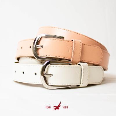 China Wholesale High Quality Metal Pin Buckle Belt Ladies GirlsGirls Pink Candy Color Belt WomenSweet Fashion Decoration PU Leather Belt for sale