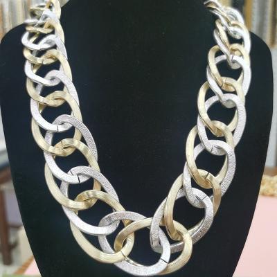 China Other YuanTong New Style Popular Design Jewelry Necklace Chain Bracelet Bags Silver Plated Aluminum Chain for sale