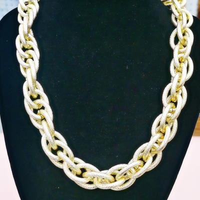 China Other YuanTong New Style Popular Design Jewelry Necklace Chain Bracelet Bags Silver Plated Aluminum Chain for sale