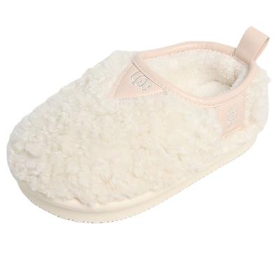 China Slipper Anti-skid Machine Making Multi Color Cotton Outdoor Optional Fur Slippers Office Slippers Fashion Warm Shoes for sale