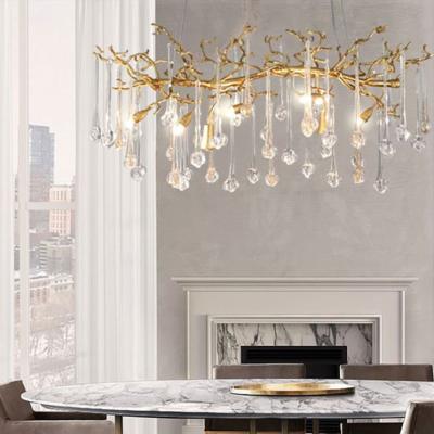 China Light Chandeliers China Art Deco Lighting Modern Didtressed Led Chandelier For Living Room for sale