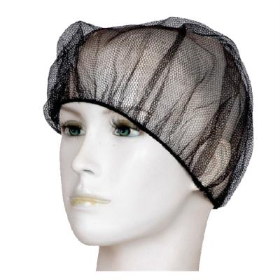 China Fashionable Wears In Food Industry Or Lab Black White Brown Hair Net Protective Disposable Hair Net For Food Service Industry Cooking Beverage for sale