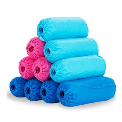 China MOQ 35gsm PP Small Dustproof Disposable Nonwoven Shoe Covers for sale