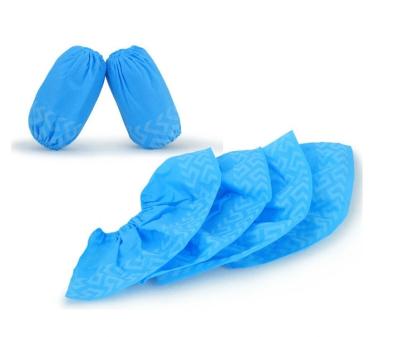 China Wholesale Worker PP Breathable Nonwoven Non-Slip Shoe Cover Shoe Cover for sale