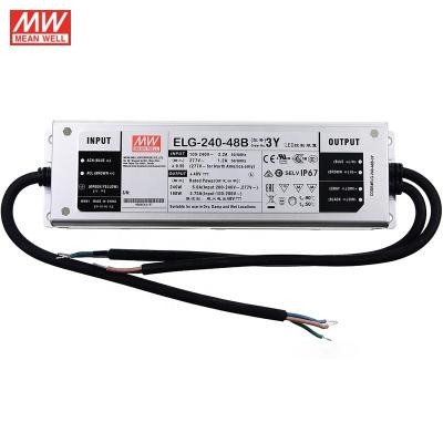 China Meanwell ELG-240-48AB 240w 0/1-10v dimmable (dim-to-) led driver for sale