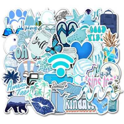 China Amazon Decorative Hot Selling Variety 50pcs Fashionable Bulk Graffiti Waterproof Sticker For Boys Girls Teens Adults for sale