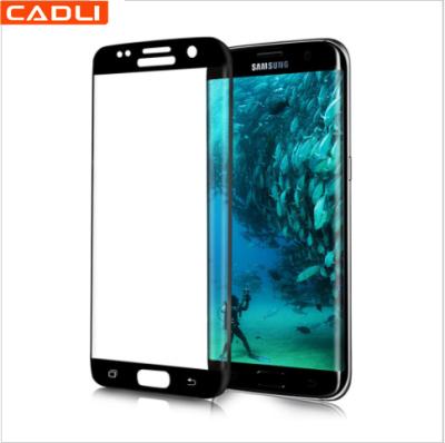 China New Anti-reflection Mobile Phone Accessories For Samsung Galaxy S7 Edge 9H Tempered Glass Screen Protector for sale