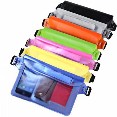 China A102 Factory Waterproof PVC Water Proof Pouch With Waist Strap For Ipad for sale