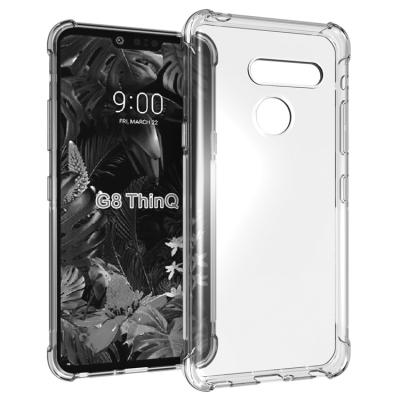 China High quality clear shockproof 1.5mm thickness tpu shockproof case for lg g8 thinq case for sale