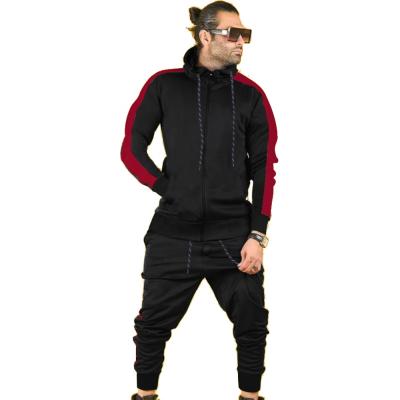 China Breathable Cowinner Customized Logo Mens Sweatsuits 2 Piece Hoodie Tracksuit Set Jogging Suits for sale