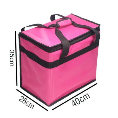 China Waterproof High Quality Cheap Price Fast Food Pizza Take Out Messenger Delivery Incubator Ice Bag Backpack In Hot Sale for sale