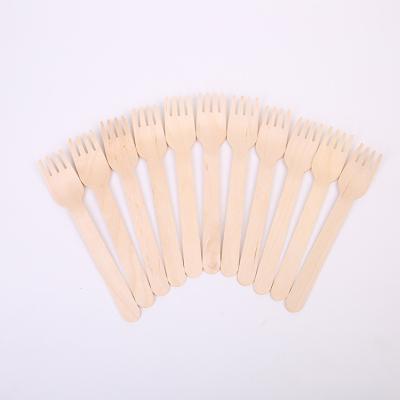 China Hotel restaurant birch wooden spoon/home biodegradable bulk forks/knives disposable wooden cutlery for sale