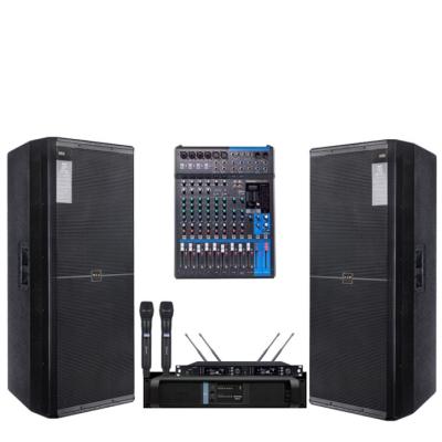 China Events / Wedding Professional 15 Inch Wedding Stage Equipment Dual Sound Speaker for sale