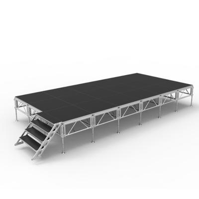 China Hot Sale Cheap DJ Events Dance Stage Platform Aluminum Folding Stage for sale