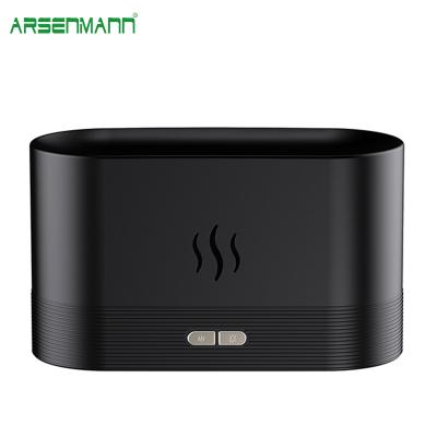 China 2022 Remote Control Household Flame USB Electric Humidifier with Diffuser Aromatherapy Diffuser for Office Bedroom for sale