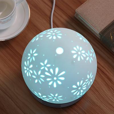 China Exquisite Air Humidifier Oil Scent Household Aroma Ultrasonic Aromatherapy Diffuser Led Ultrasonic Humidifier for sale