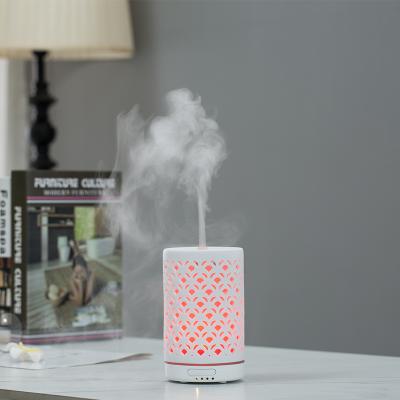 China Wholesale Electric Portable USB Air Perfume Car Custom White Ceramic Ultrasonic Aroma Essential Oil Diffuser For Newborn Dog for sale