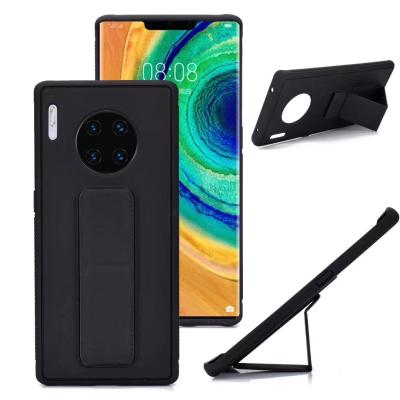 China New High Quality Magnetic Case For Huawei Mate30 Pro Luxury Hand Strap Stand Holder Cover For Huawei Mate30 Case for sale