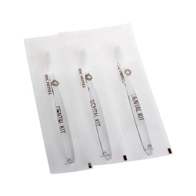 China Home Hotel Spa Wholesale Disposable Disposable Modern Transparent Adult Toothbrush for sale