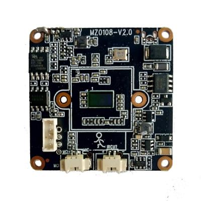 China Factory built-in siren and OEM IP camera module, 3mp IP camera module, H.265 3MP IP camera for sale