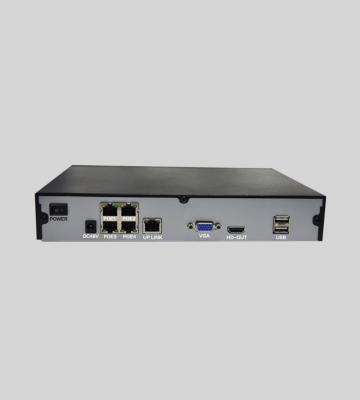 China 4ch 4 rj45 left POE NVR NVR1104S-P4 for sale