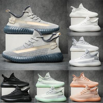 China Fashion Trend Stylish Breathable Casual Sneaker Mesh Fly Knit Fashion Jelly Unique Runner Sneakers Running Sports Shoes for sale