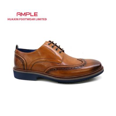 China Hot Sale Round Formal Dress Business Shoes Men Genuine Leather Leather for sale