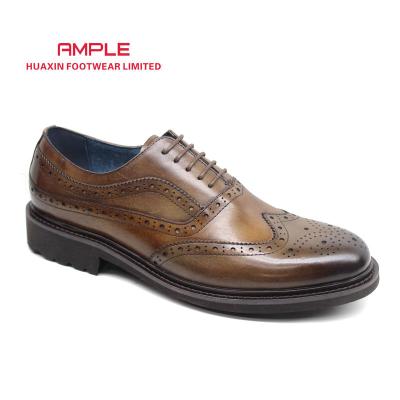 China Waterproof leather official for mens formal shoes handmade for sale