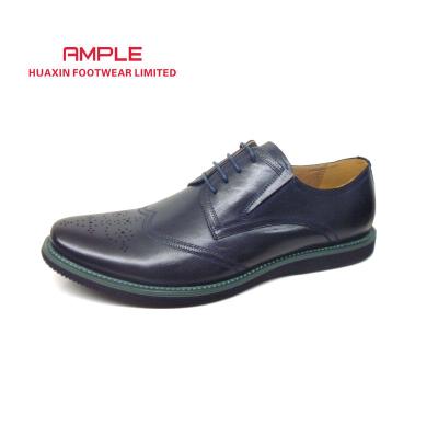 China Fashion Trend Men's Official Italian Genuine Leather Men's Office Wear Shoes for sale