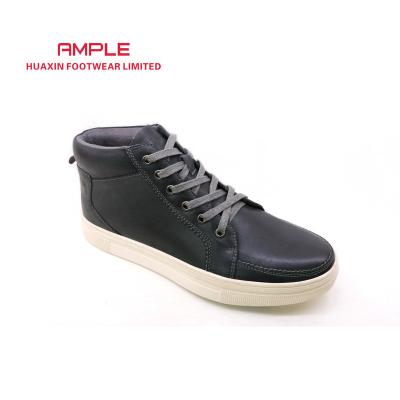 China Man Fashion Casual Genuine Leather Sneaker Boots Waterproof for sale