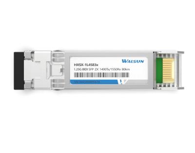 China Telecom Network [1.25-400G All Series Optical Module] 1.25G BIDI SFP ZX 1490Tx 1550Rx 80km DDM LC for Industrial for sale