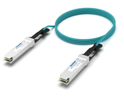 China Telecom Network Cable OM3 [1.25-400G All Series Optical Module] 100G QSFP28 AOC 3m for sale