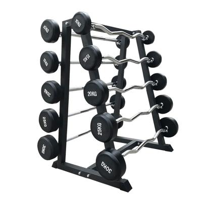 China Universal Barbell Custom Dumbbells Logo Set Stainless Fixed Barbell for sale