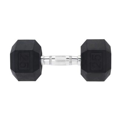 China Rubber Covered Dumbbell Low Cost Customized Free Weight Pounds Cast Iron Fitness Dumbbell Set for sale