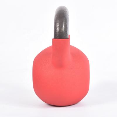 China Cast Iron Unified Weight Neoprene Kettlebell For Fitness Custom Kettlebell 24kg for sale