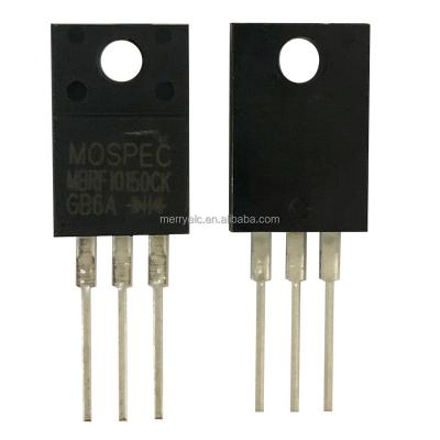 China New MBRF10150CK Power Amplifier Transistor 10150CK Tubemosfet Paired Transistor MBRF10150CK for sale