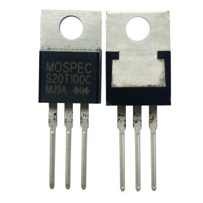 China New original good price common MOSFET transistors S20T100C TO-220AB S20T100C TO-220AB for sale