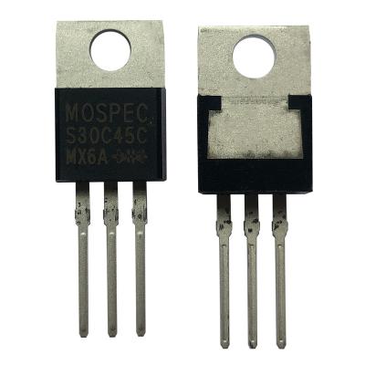 China Original S30M45C TO-220AB MOSFET transistor diode transistor TO-220AB S30M45C S30M45C TO-220AB for sale