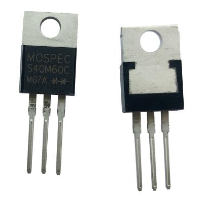 China New Paired Power Amplifier Transistor TO-220AB Tubemosfet Transistor S40M60C S40M60C TO-220AB for sale