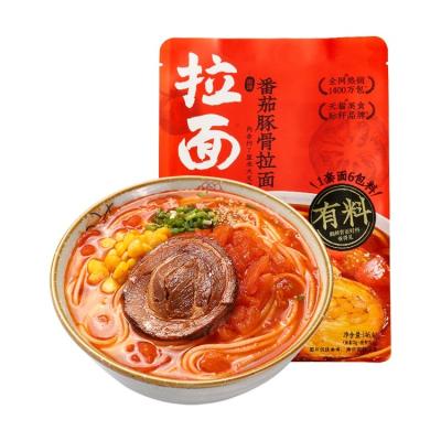 China Low-CARB China Manufacturer Wholesale Oem Tomato Pork Bone Ramen 146.4g for sale