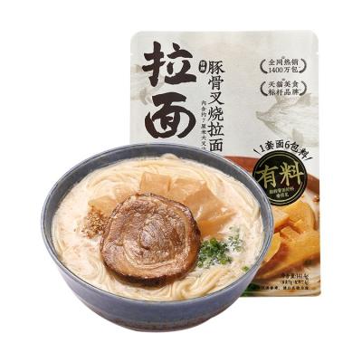 China Natural Fast Food Premium Factory Cooking Ramen Says Signature Pork Bone Char Siew Ramen 141.4g for sale