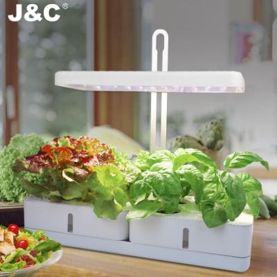 China Gelulv Hydroponic Minigarden With Soil Pot Home Garden Smart Mini Kitchen Hydroponic Grass Grow Kit for sale