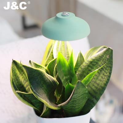 China JNC Height Adjustable LED Grow Lights for Indoor Plants USB Herb Garden Plant Height Smart Adjustable Indoor Planting Smart Garden Small for sale